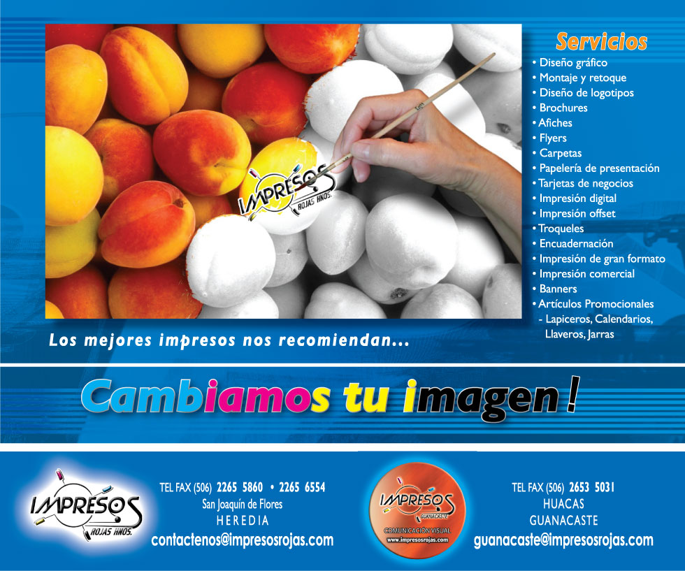 Impresos Rojas, Costa Rica